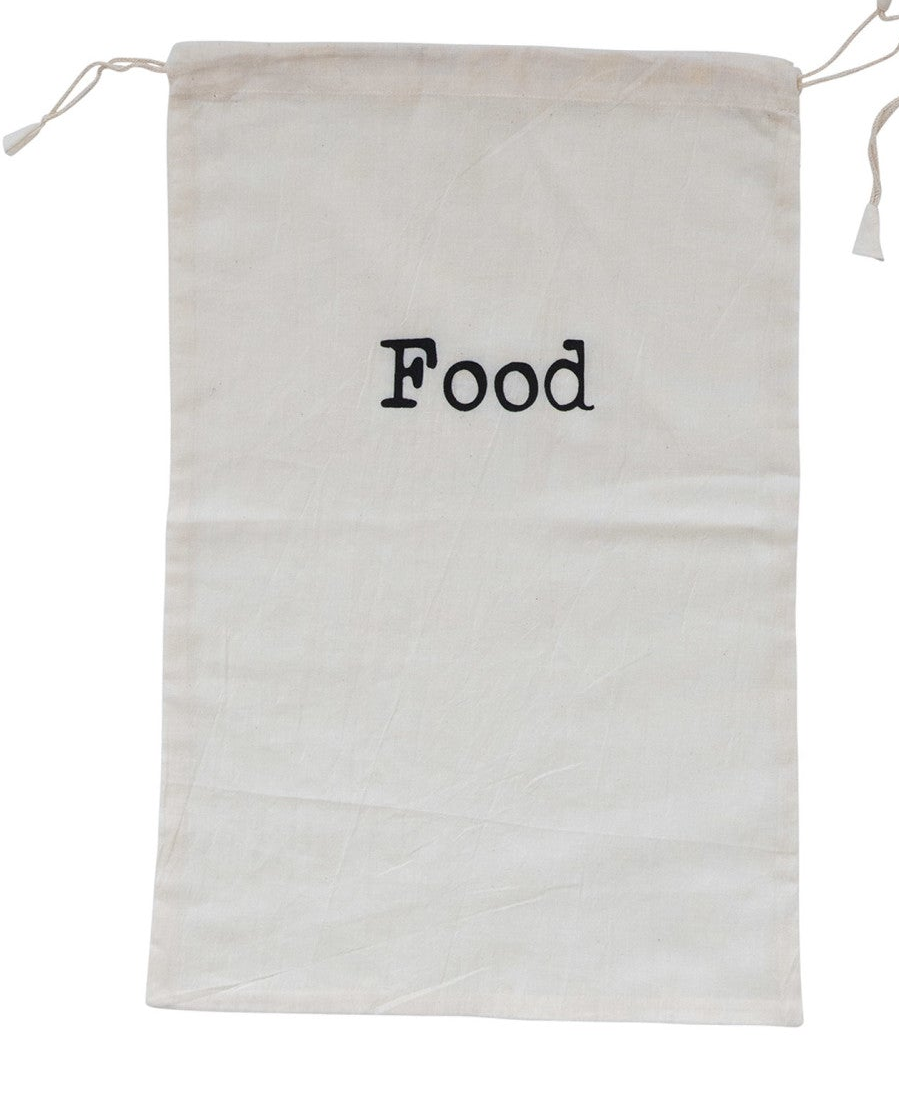 Reusable Drawstring Food Bag, 4 Styles