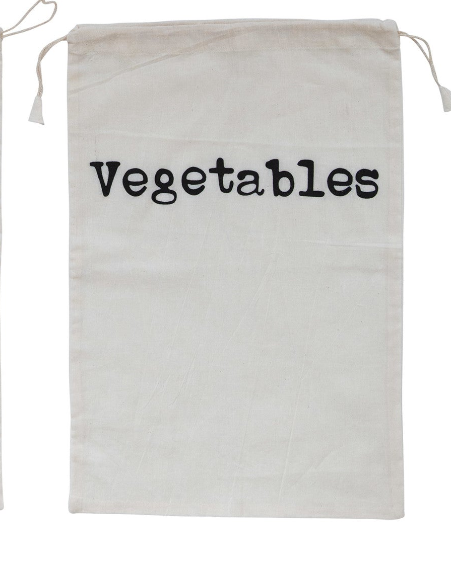 Reusable Drawstring Food Bag, 4 Styles