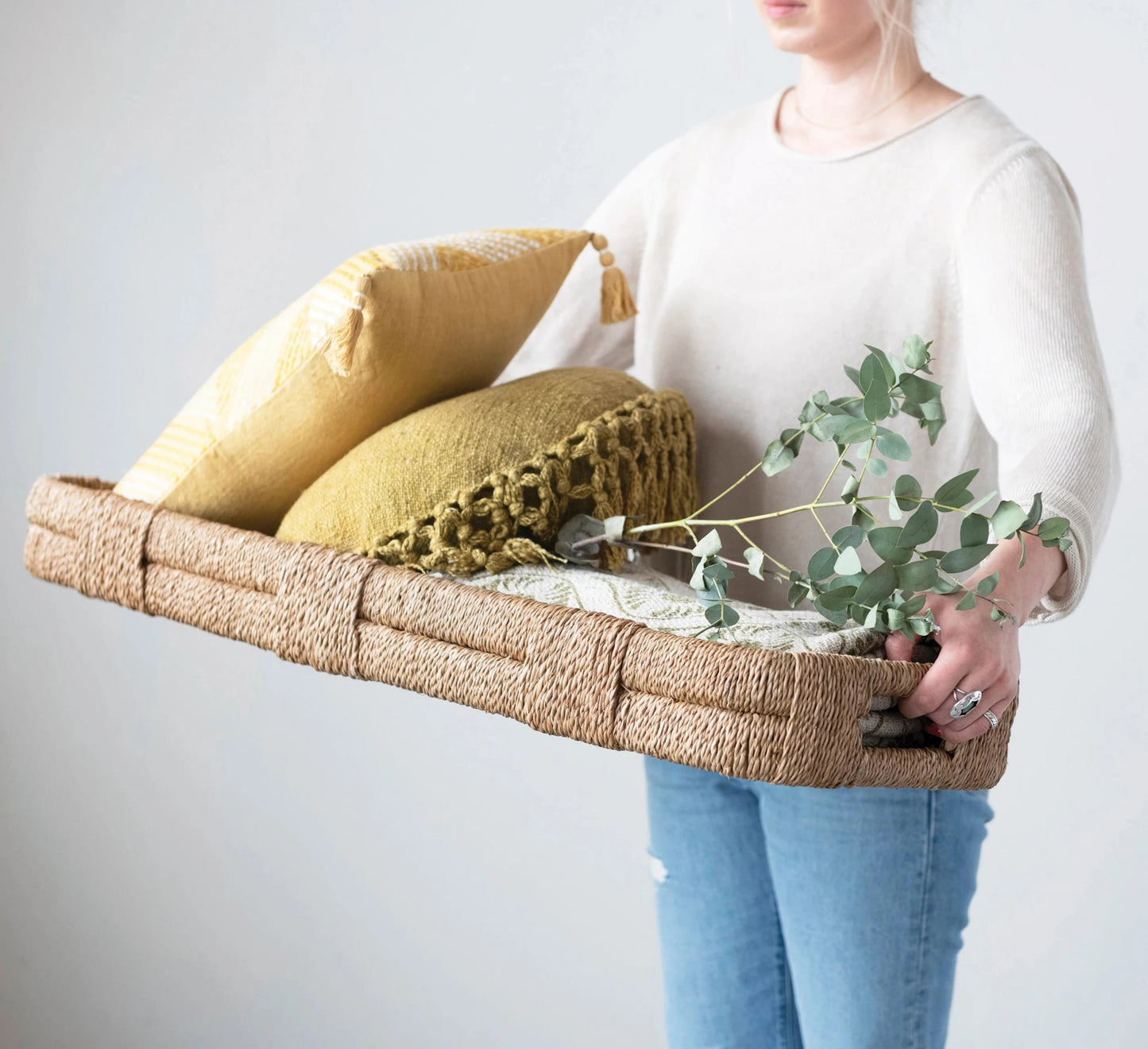 Hand-Woven Bankuan Tray