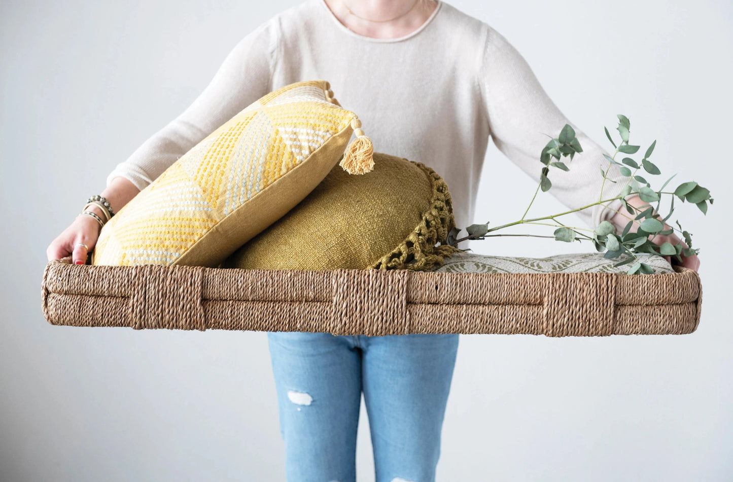 Hand-Woven Bankuan Tray