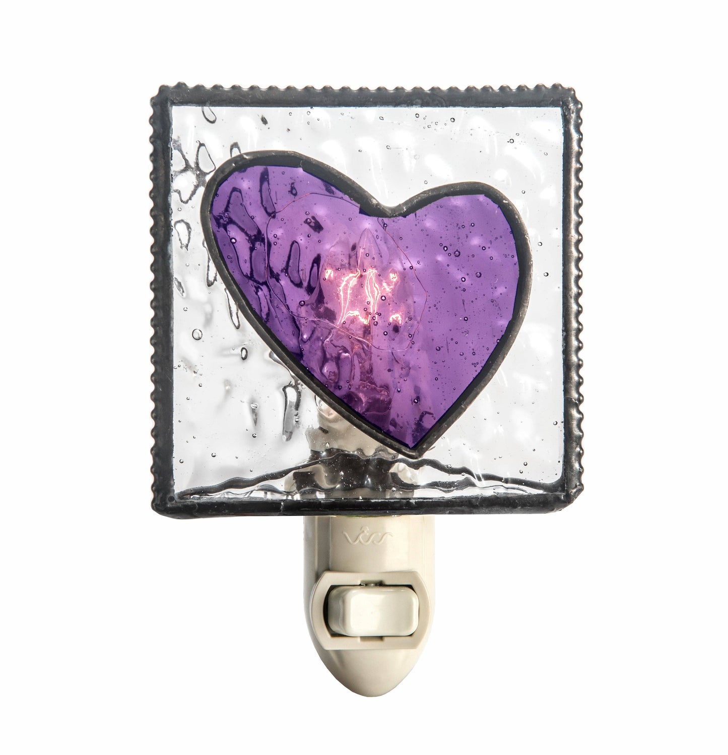 Purple Heart Night Light