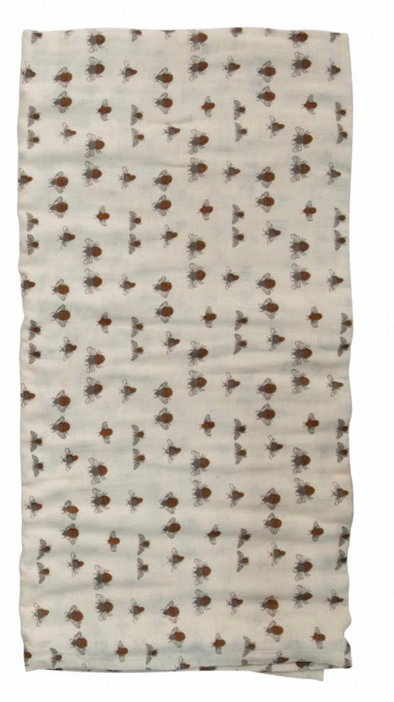 Cotton Swaddle with Pattern