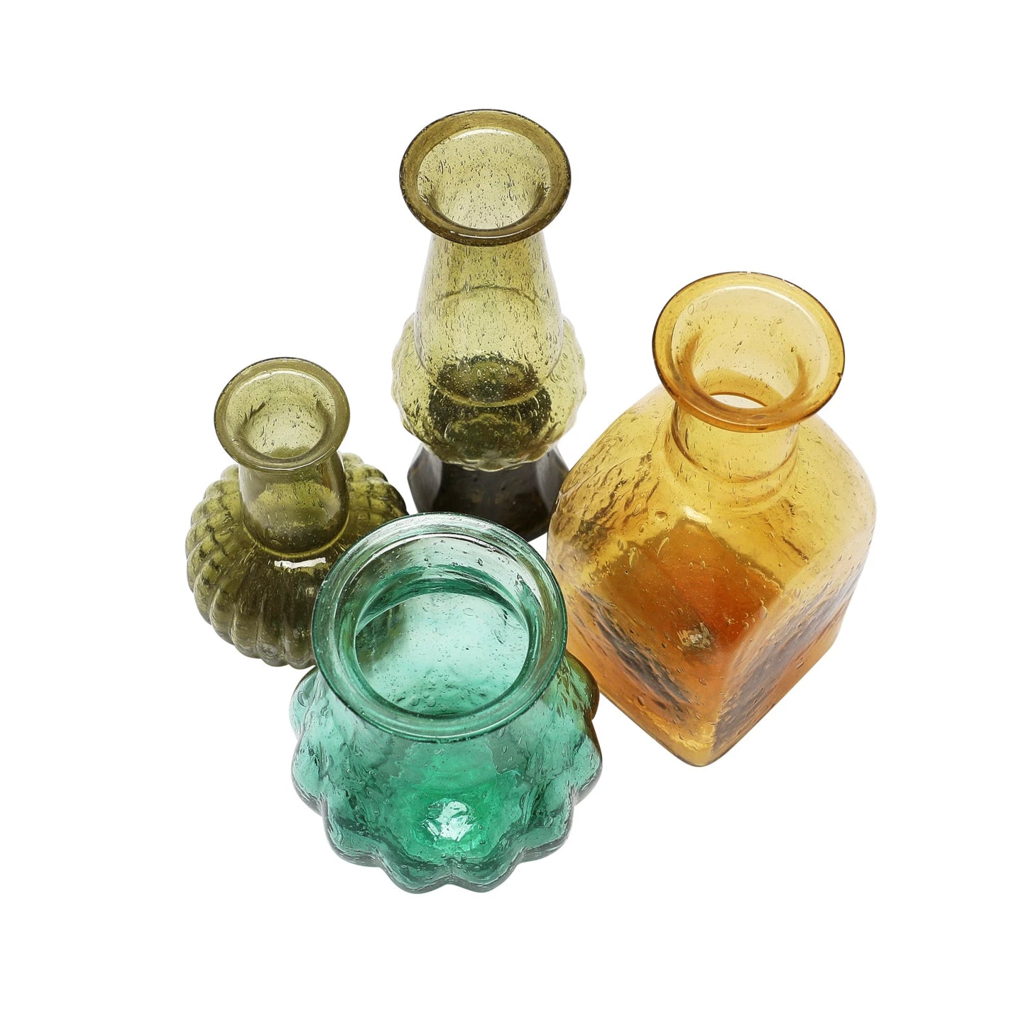 Hand-Blown Glass Vases