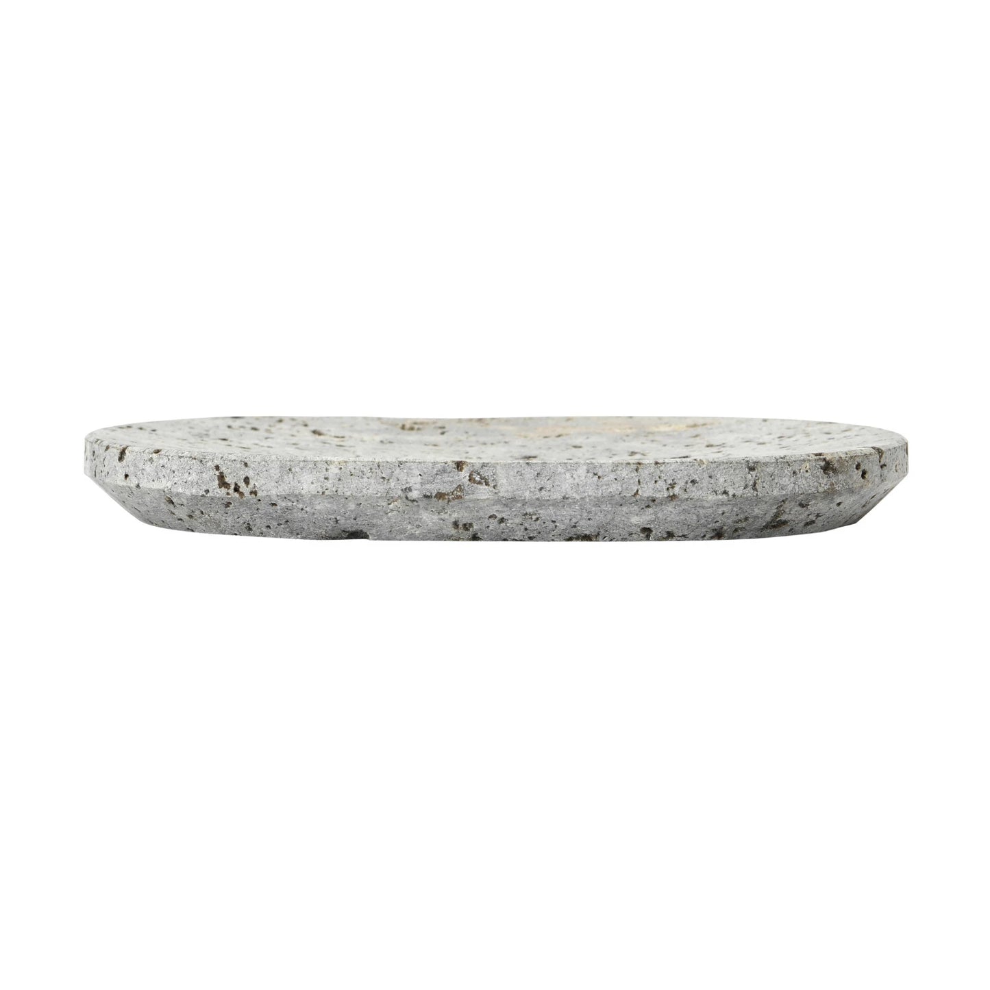 Oval Travertine Soap Dish