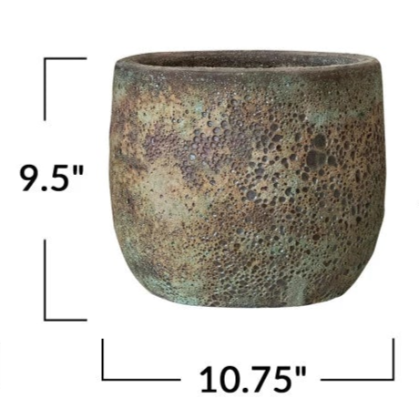 Coarse Terra-Cotta Planters