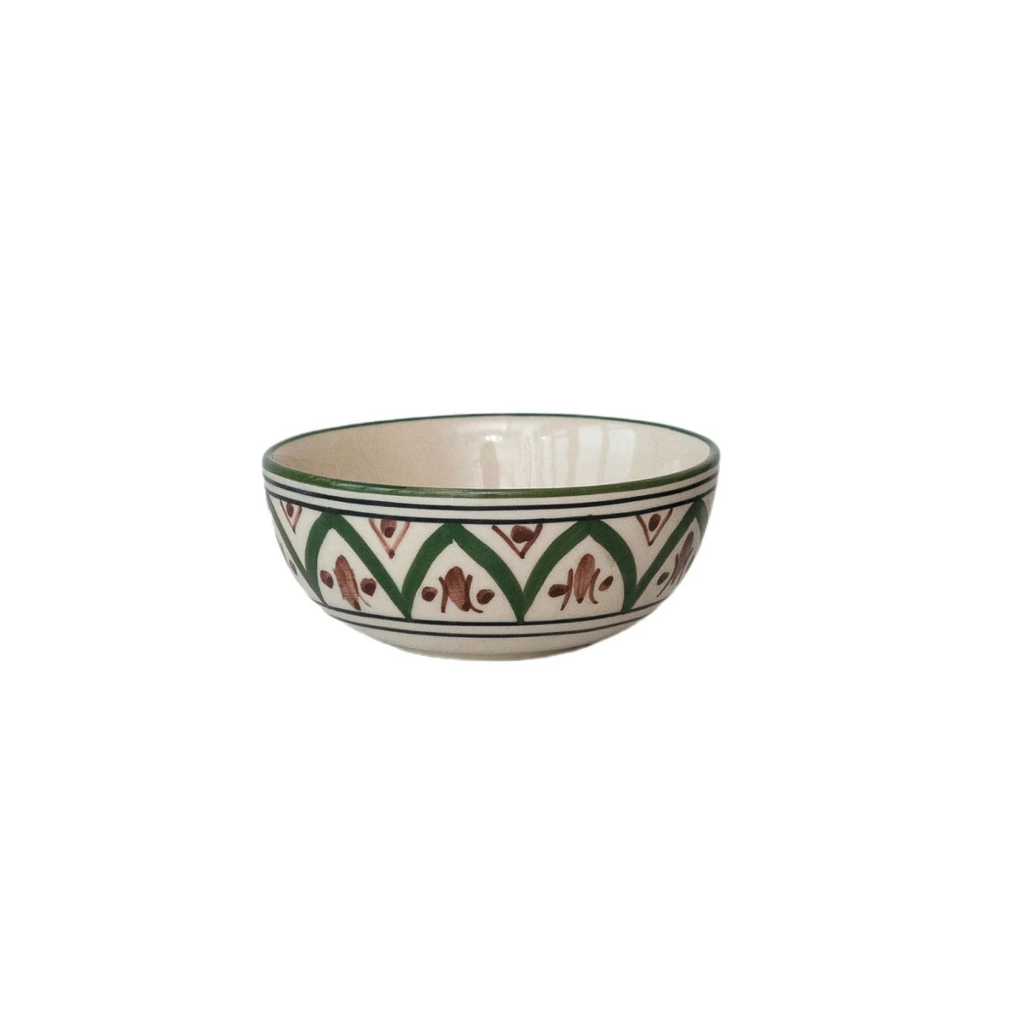 Hand-Painted Stoneware Bowl