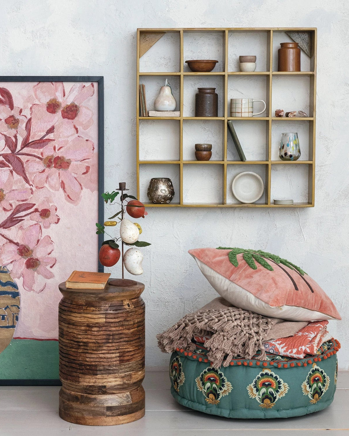 Reclaimed Wood Wall Shelf