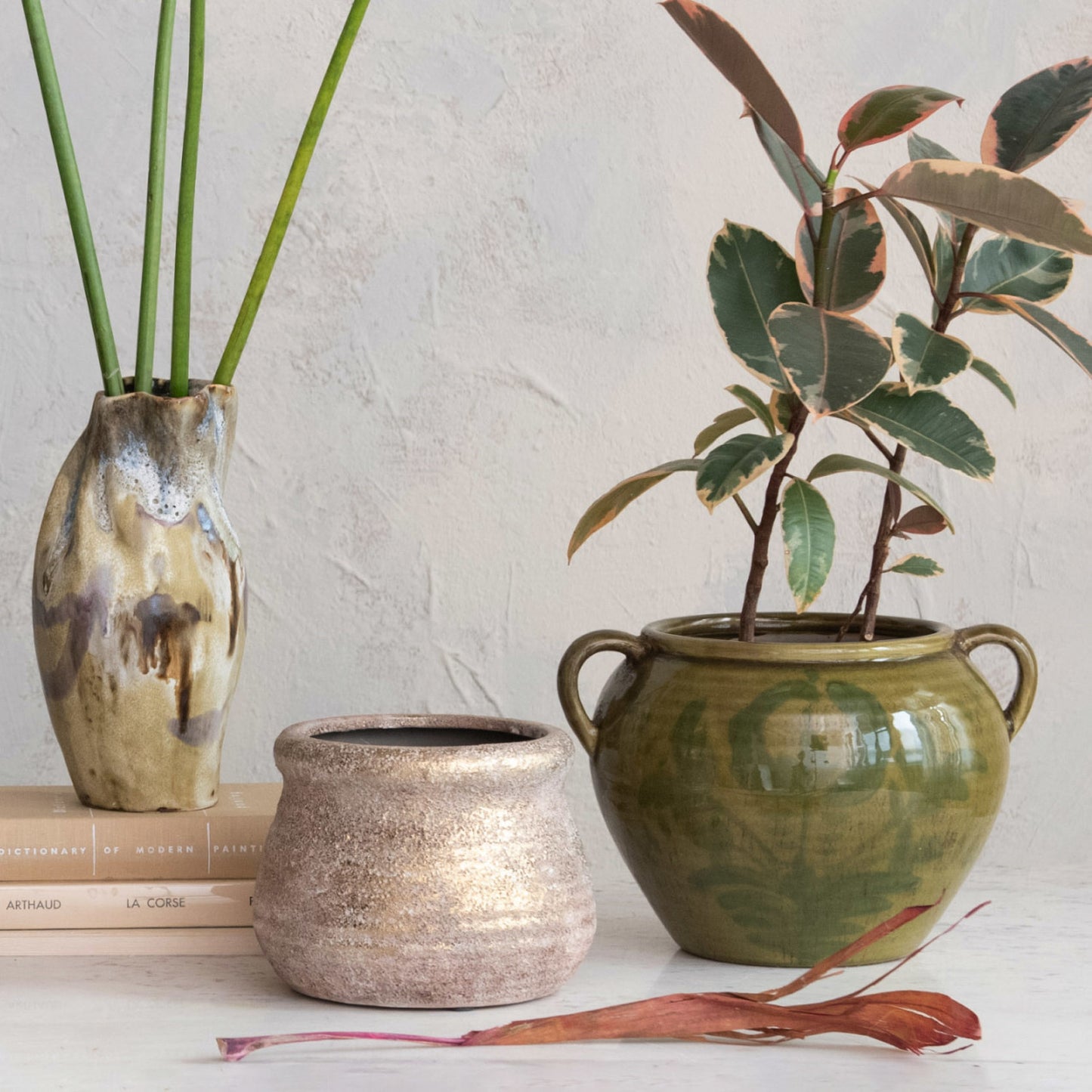 Terra-cotta Urn w/ Handles
