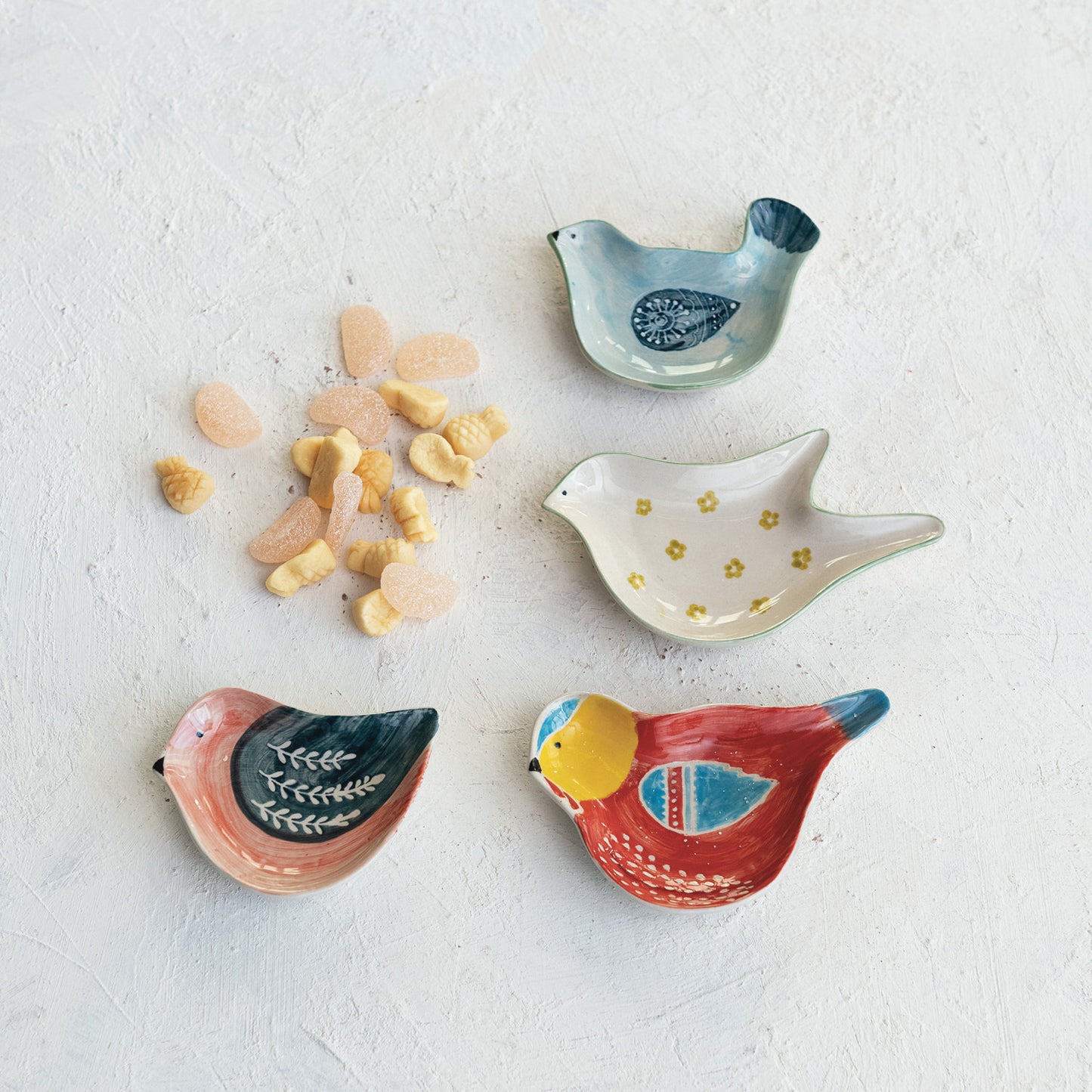 Stoneware Bird Shaped Dish
