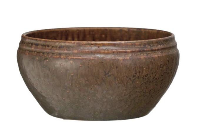 Stoneware Vintage Reproduction Bowl