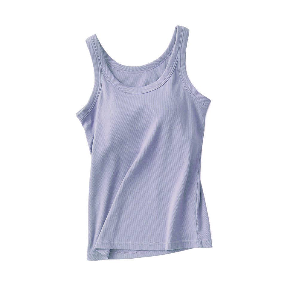 Rib Tank With Bra