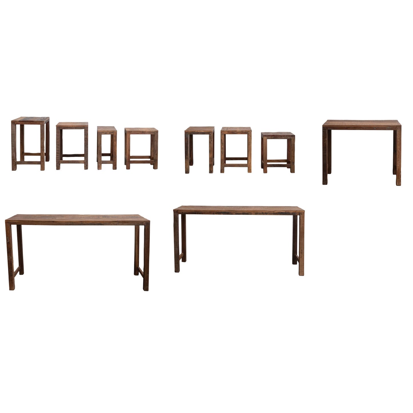 Set of 10 Nesting Tables
