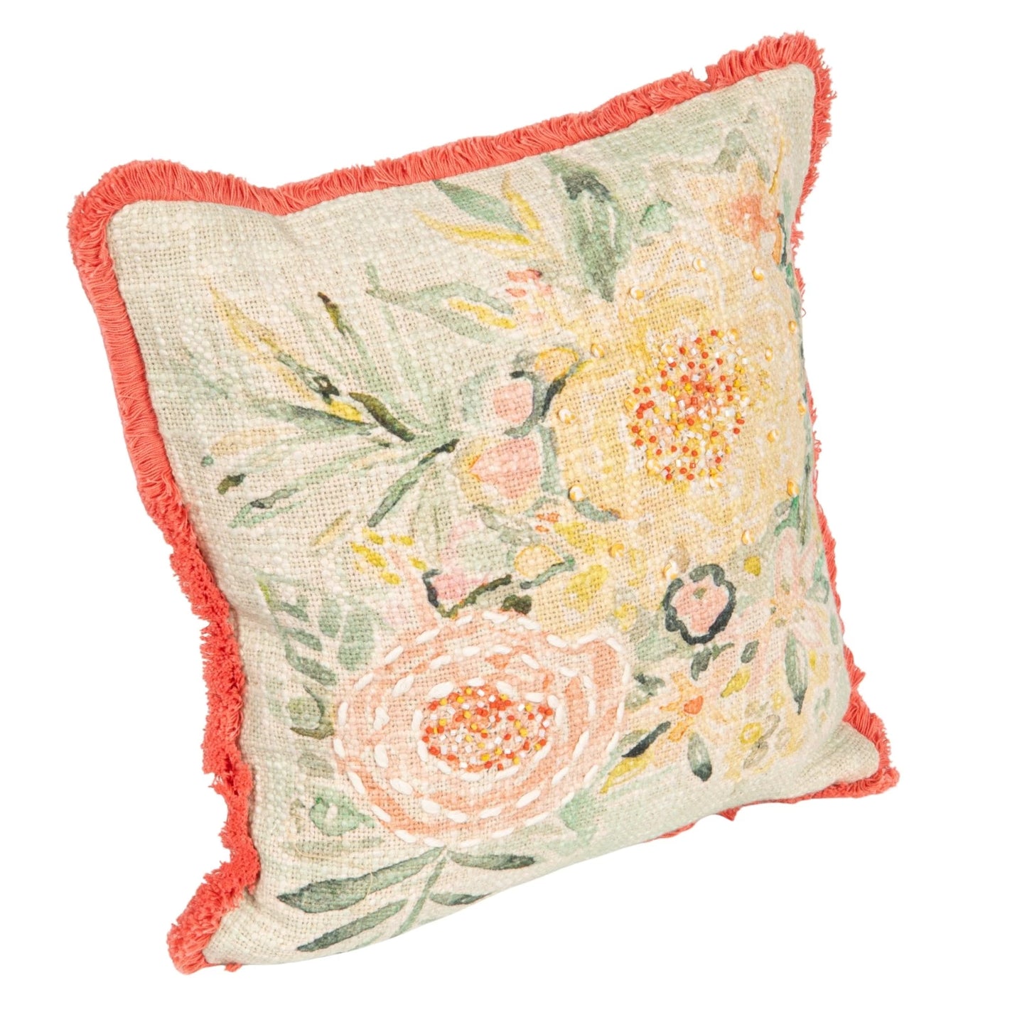 Pillow with Flowers