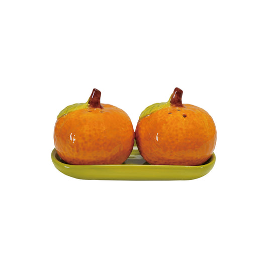Clementine Shaped Salt & Pepper Shaker