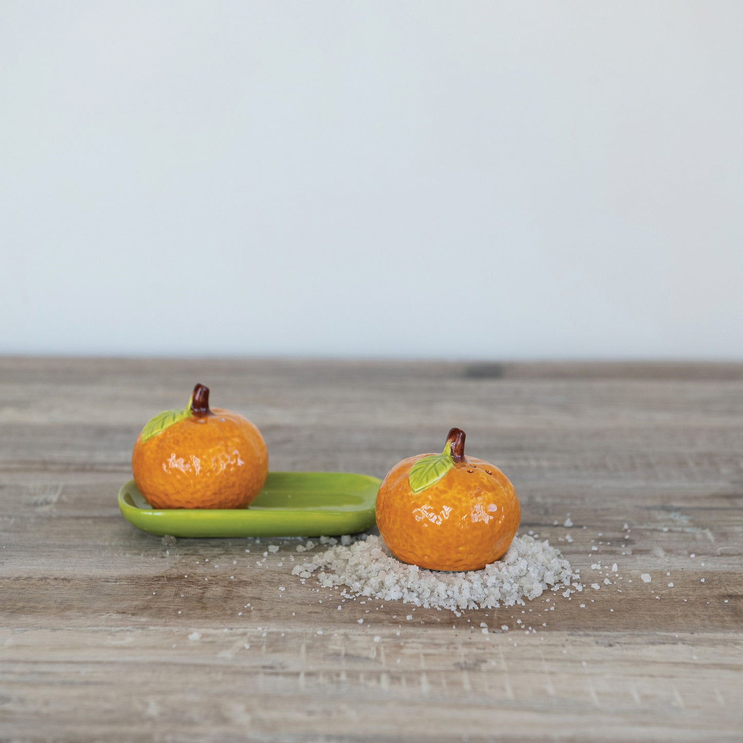 Clementine Shaped Salt & Pepper Shaker