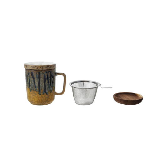 10 oz. Mug with Strainer