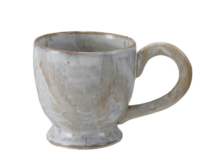 Footed Mug w/ Splatter