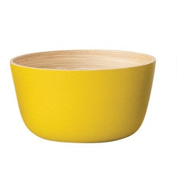 Bamboo Bowl with Natural Finish Inside