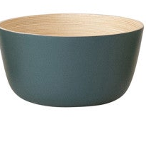Bamboo Bowl with Natural Finish Inside