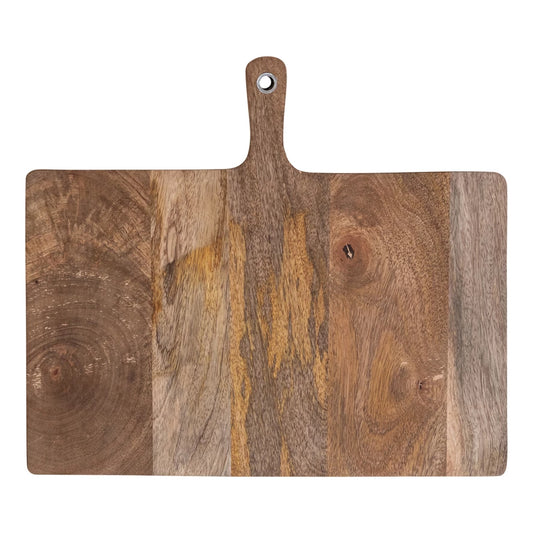 Mango Wood Cheese/Serving Board w/ Handle