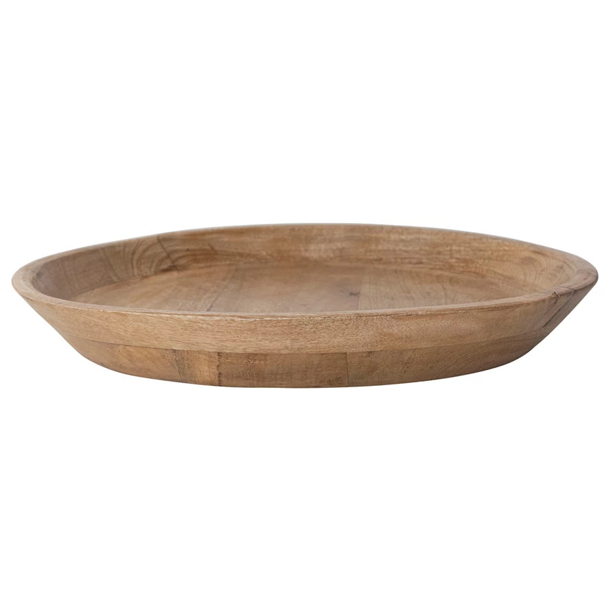Mango Wood Tray, Natural