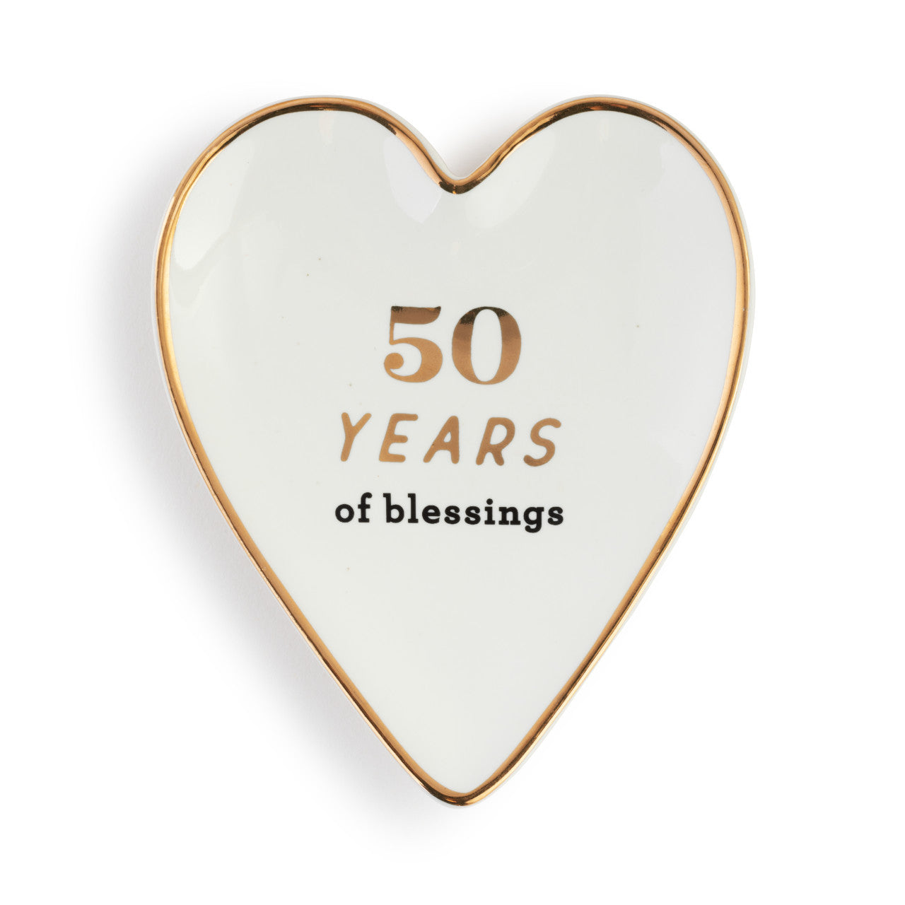 50 Years at Heart Trinket Dish