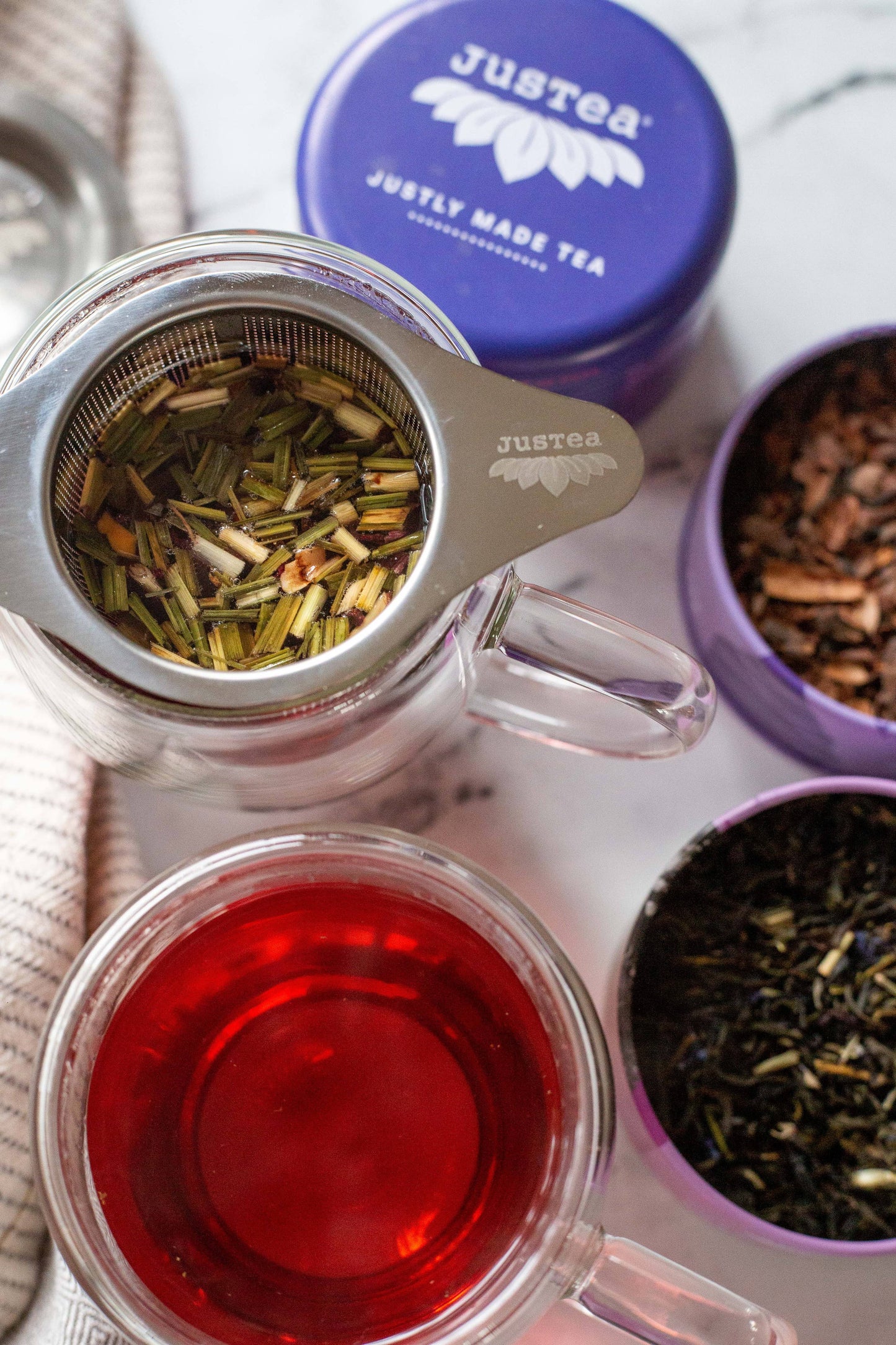 Tea Infuser with Coaster/Lid