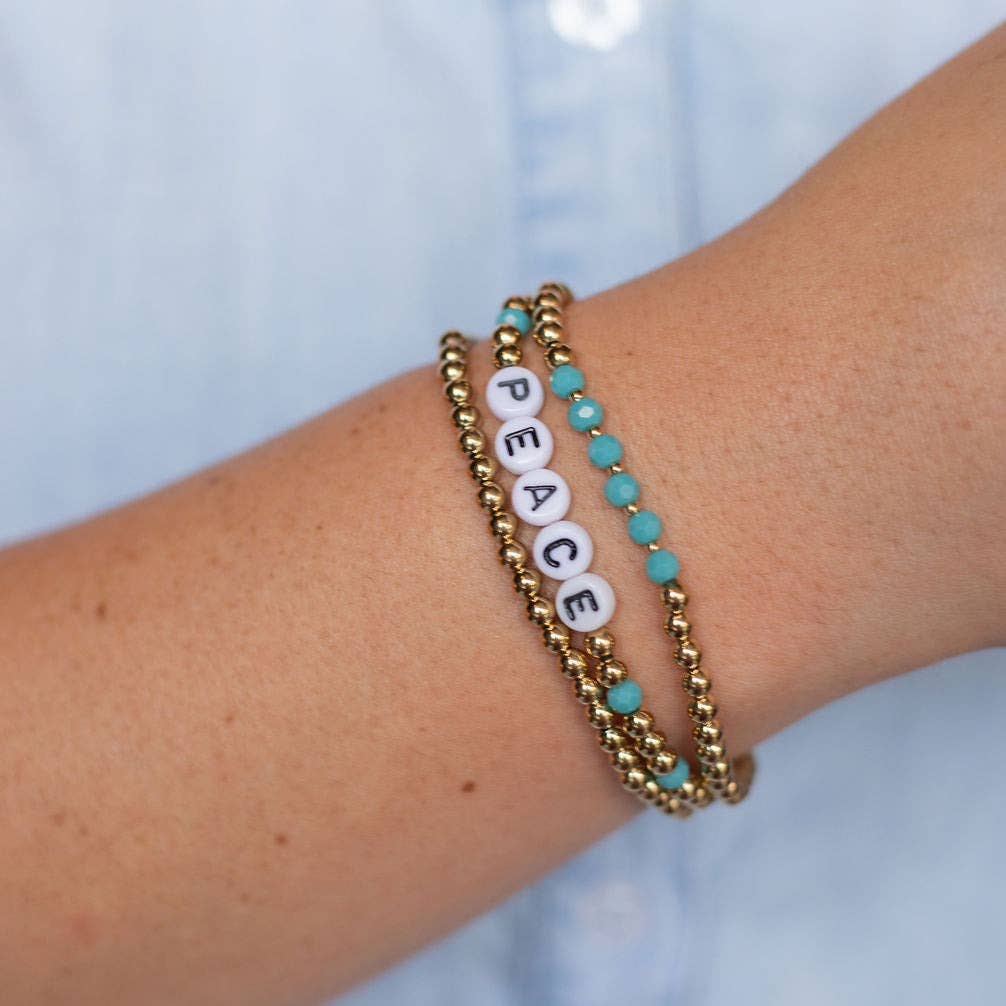 Stack Bracelets | Peace