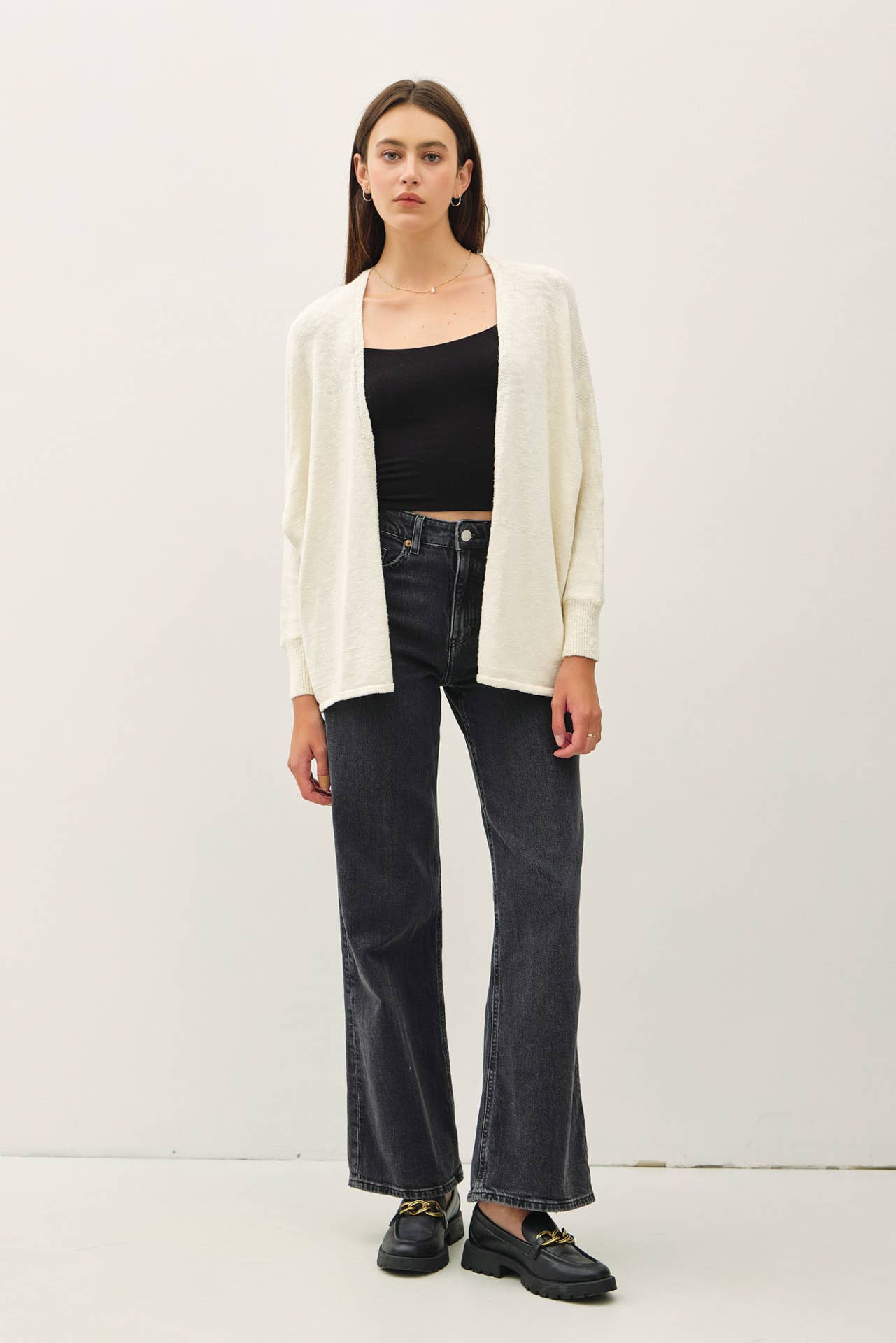 Dolman Sleeve Cardigan