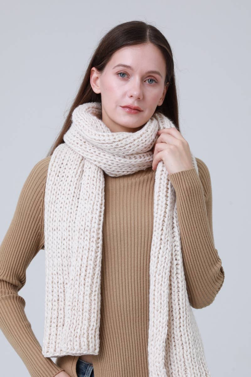 Cable Knit Scarf