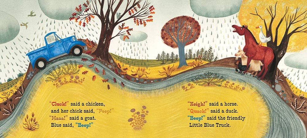 Little Blue Truck Board Book | Alice Schertle