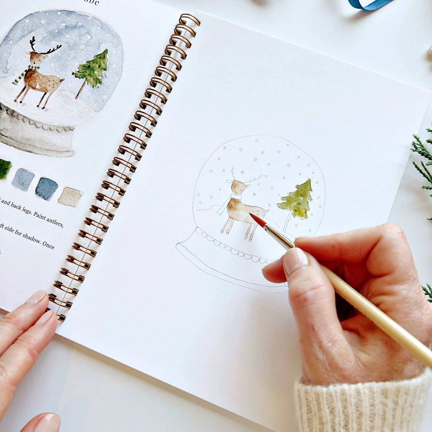 Watercolor Workbook | Winter