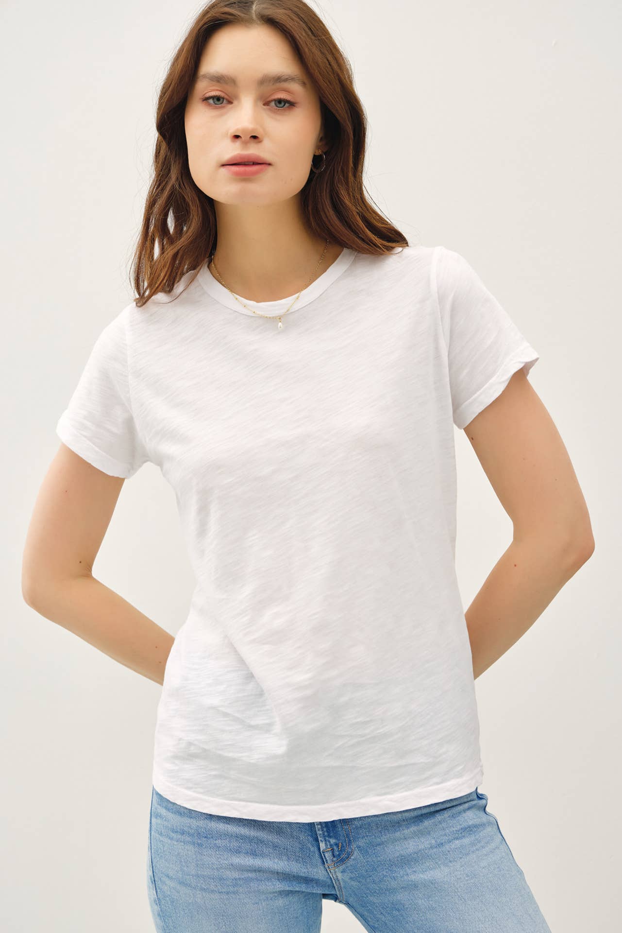 Cotton Slub Tee