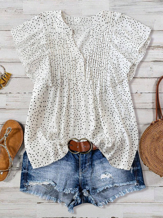 Polka Dot Blouse
