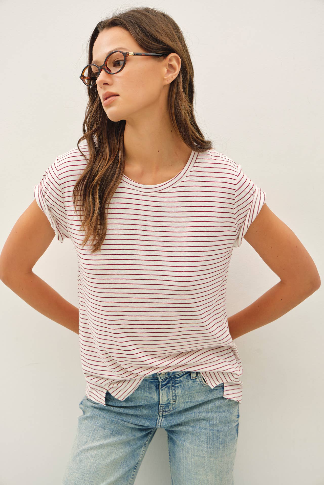 Striped Relax Tee