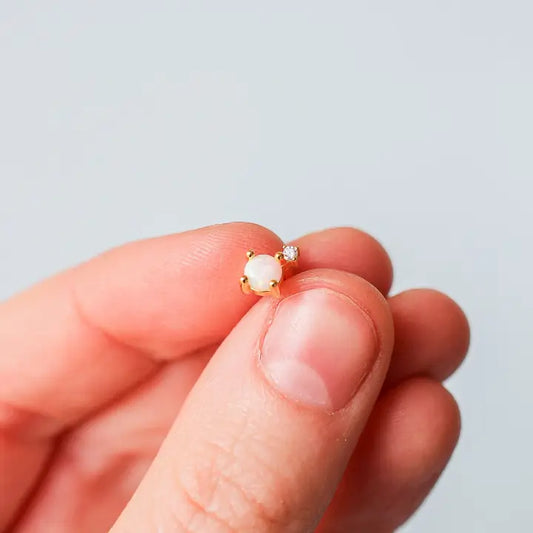 Evangeline Flat Back Stud