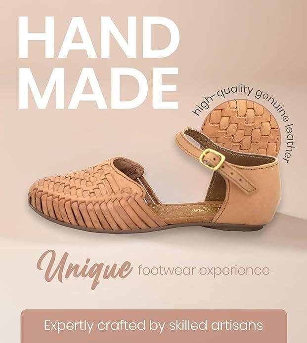 Macarena  Leather Sandals | Tan