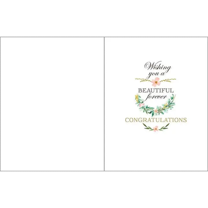 Mr & Mrs Congratulations Card