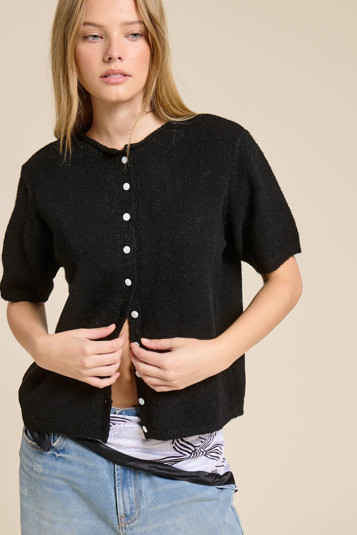 Button Down Cardigan
