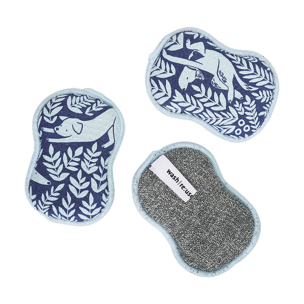 RE:usable Sponges  | Navy Nuthatch Dog Park