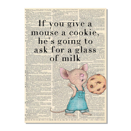 If You Give A Mouse A Cookie Print
