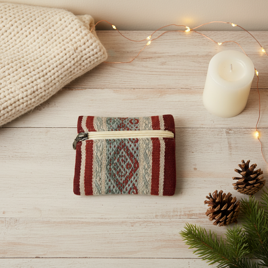 Coin Purse in Bolivian Wool | Haven