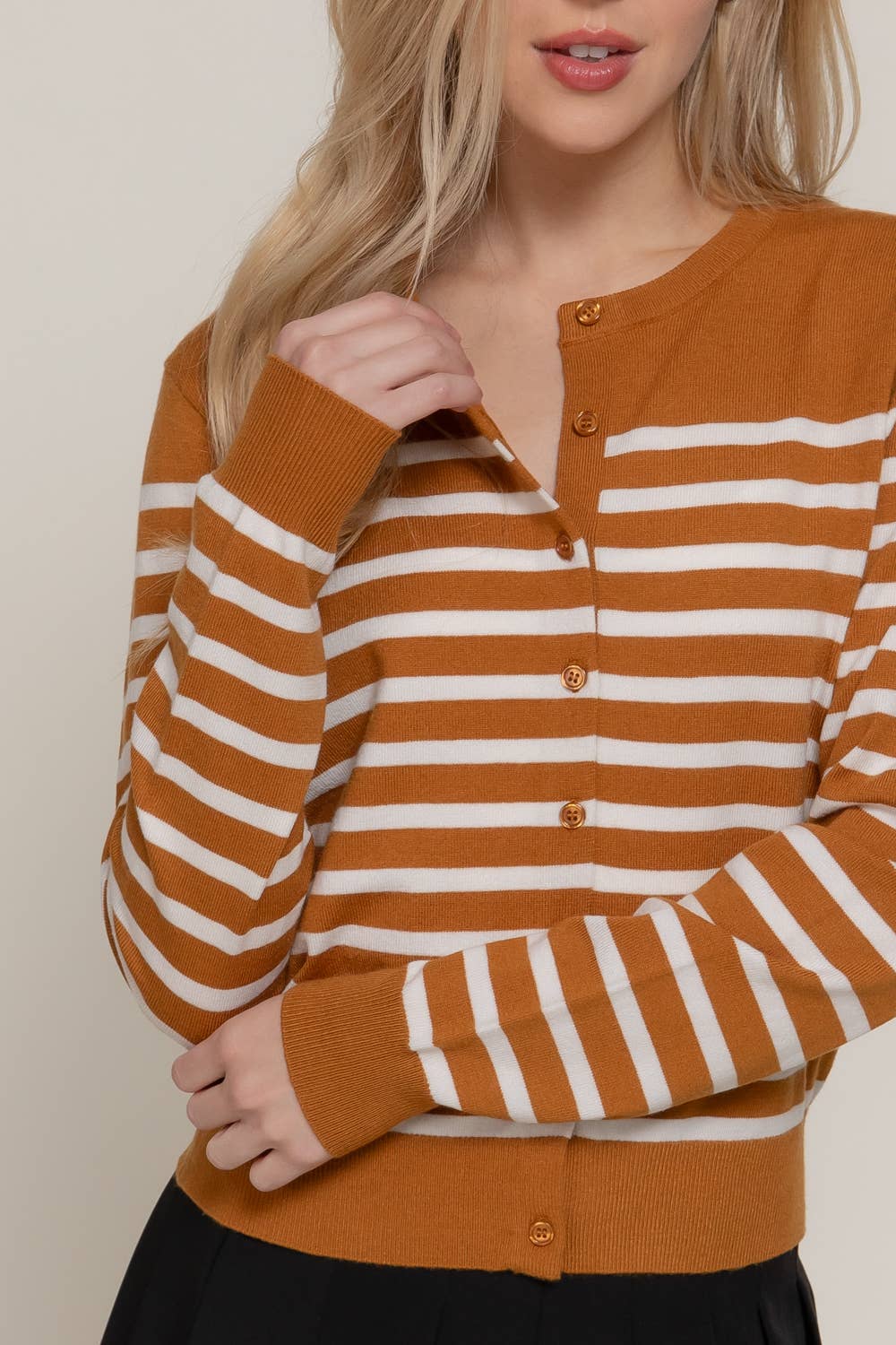 Striped Cardigan