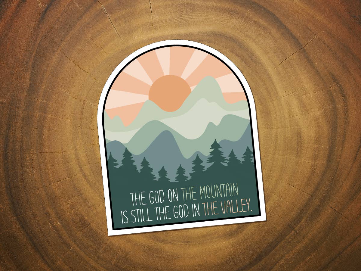 Sticker | Mountain and Valley