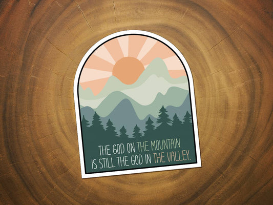 Sticker | Mountain and Valley