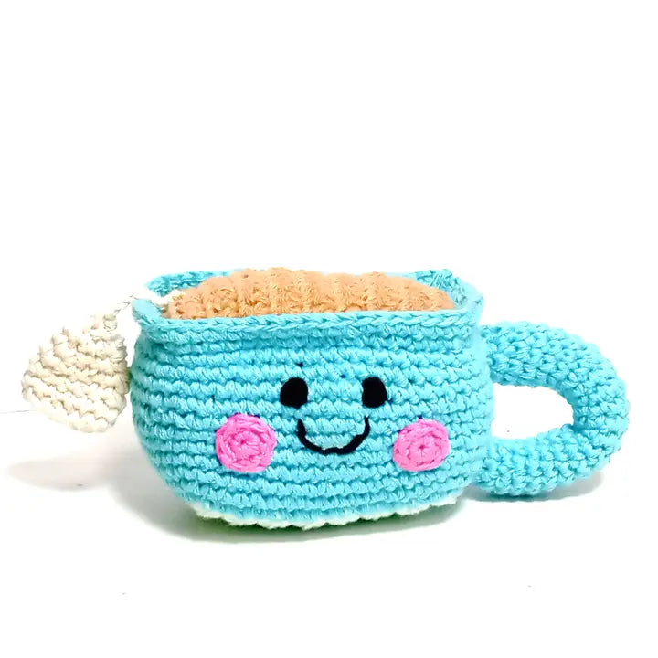 Friendly Plush Toy Chai Latte Rattle