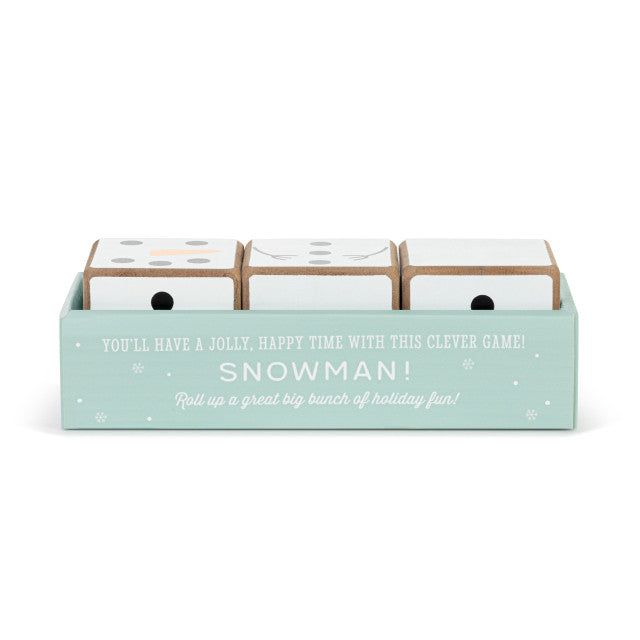 Snowman Counting Dice Set