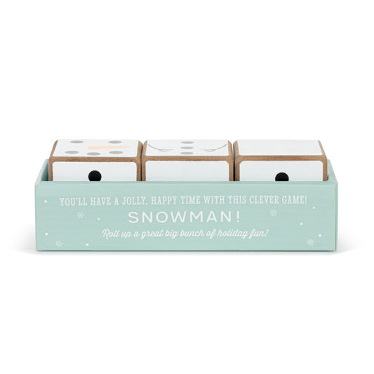 Snowman Counting Dice Set