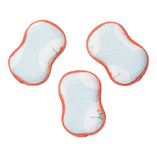 RE:usable Sponges | Happy Snowman