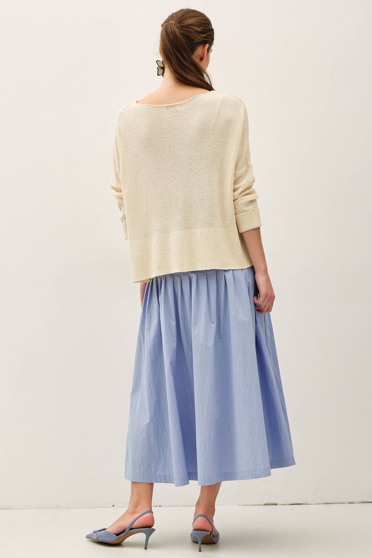 Boxy Cropped Sweater